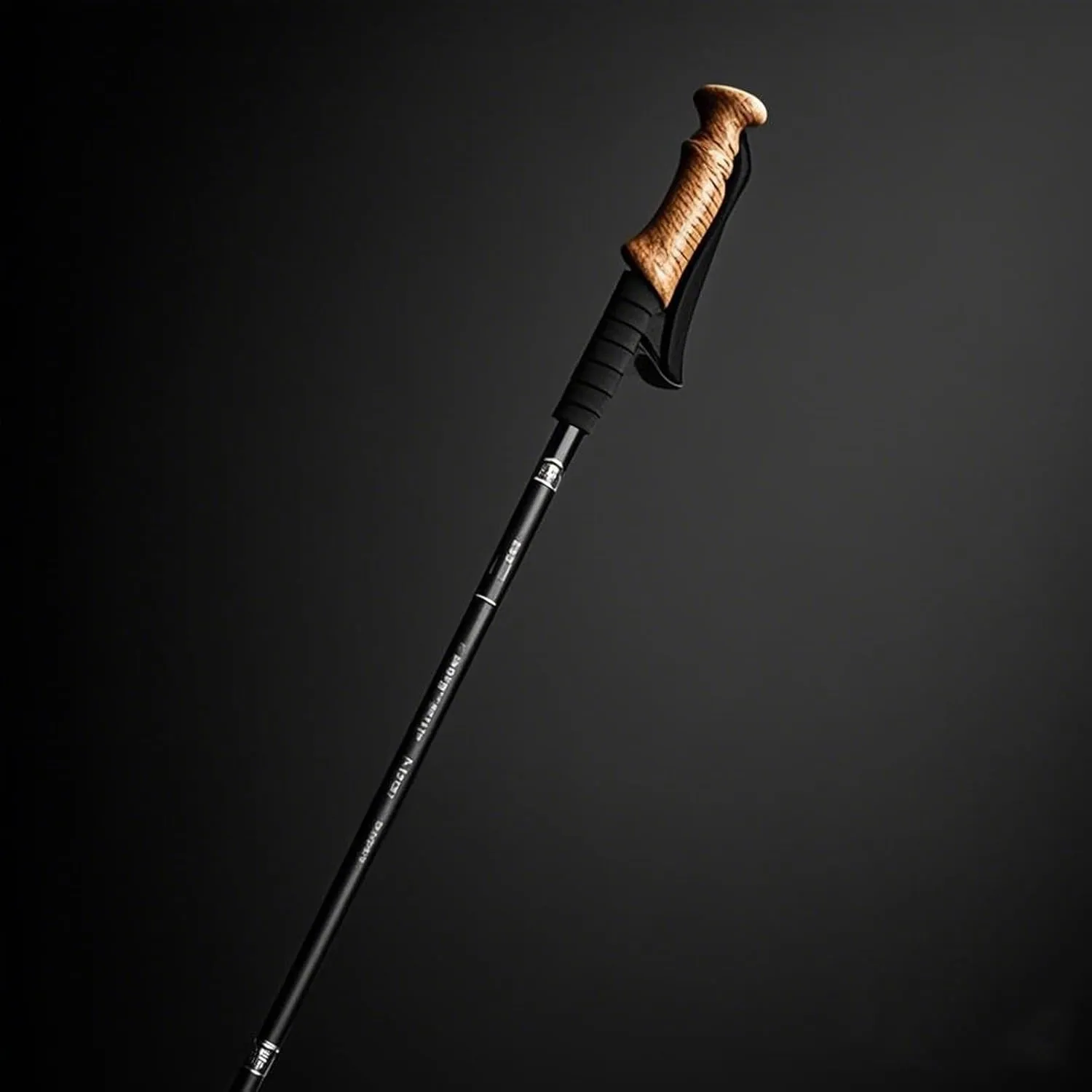 Two Aluminum Hiking Poles with Soft Cork Handles, Perfect for Outdoor Use in Summer, Great for Camping Trips