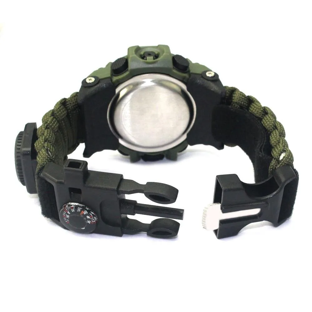 Ultimate Outdoor Survival Essentials Watch