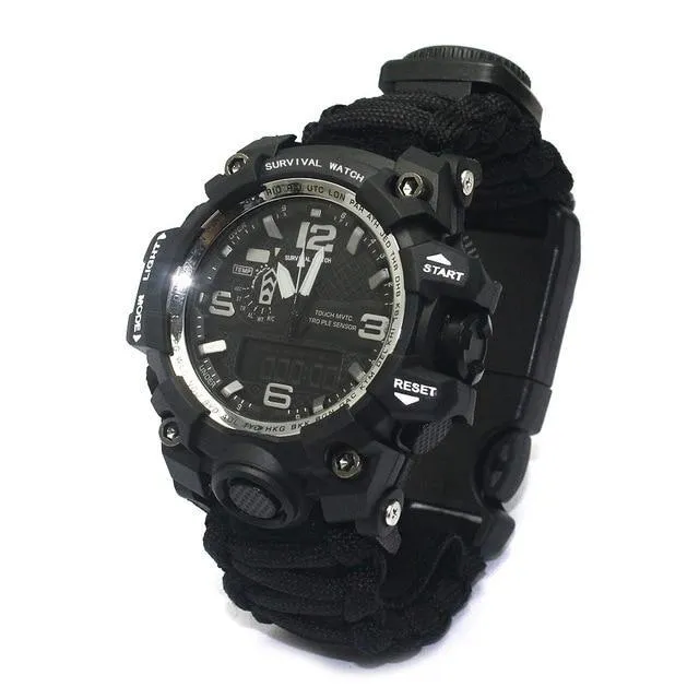 Ultimate Outdoor Survival Essentials Watch