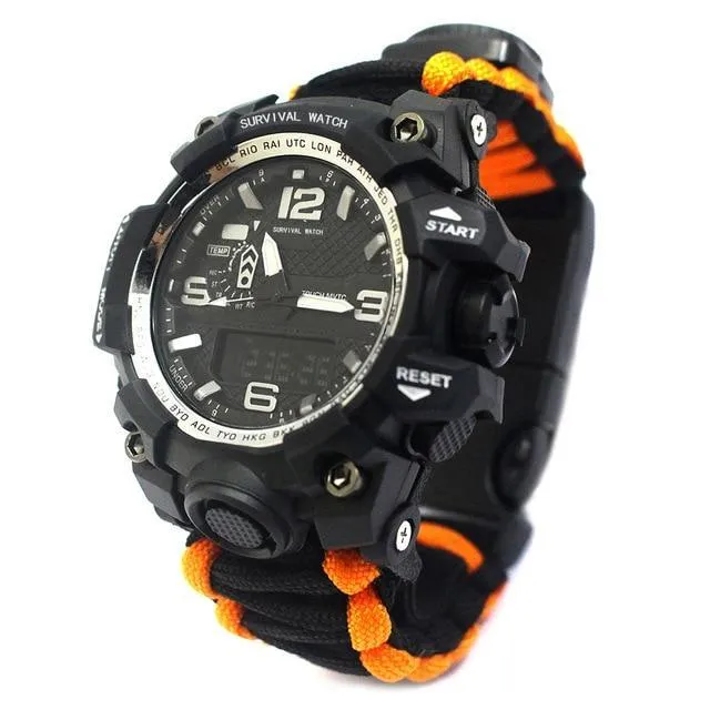 Ultimate Outdoor Survival Essentials Watch