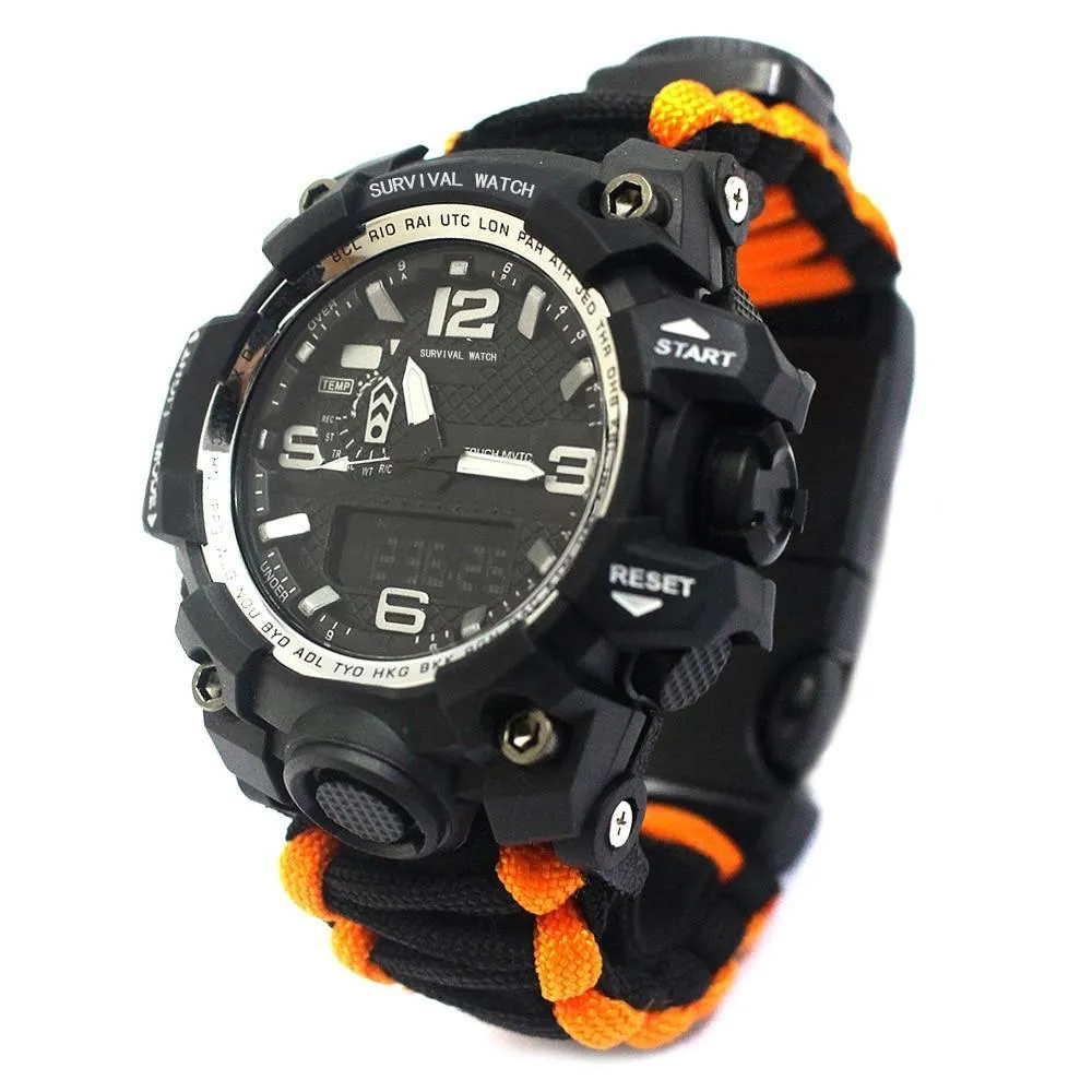 Ultimate Outdoor Survival Essentials Watch
