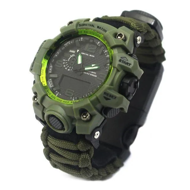 Ultimate Outdoor Survival Essentials Watch