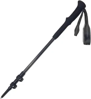 Ultralight Carbon Fiber Trekking Poles, Retractable Adjustable Walking Sticks, Anti-Slip, Shockproof, with EVA Handles, Mountain Climbing Gear