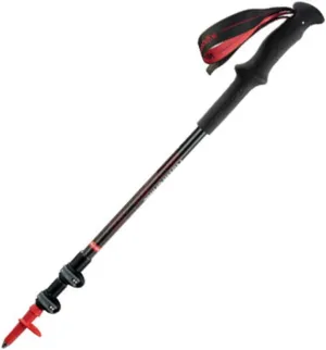 Ultralight Carbon Fiber Trekking Poles with Quick Lock System, Telescopic Hiking Sticks/Walking Poles for Hiking, Trekking, Camping, Traveling, Climbi