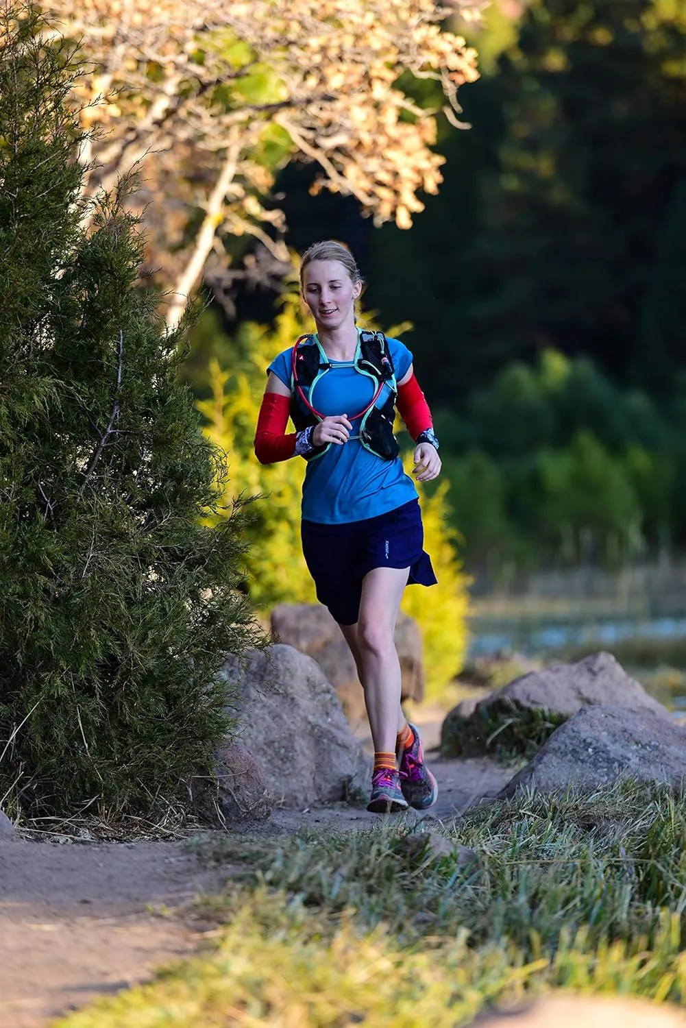 UltrAspire Astral Women's Running Race Vest Hydration Pack - 9L Fluid Capacity with 2 Liter Reservoir Included