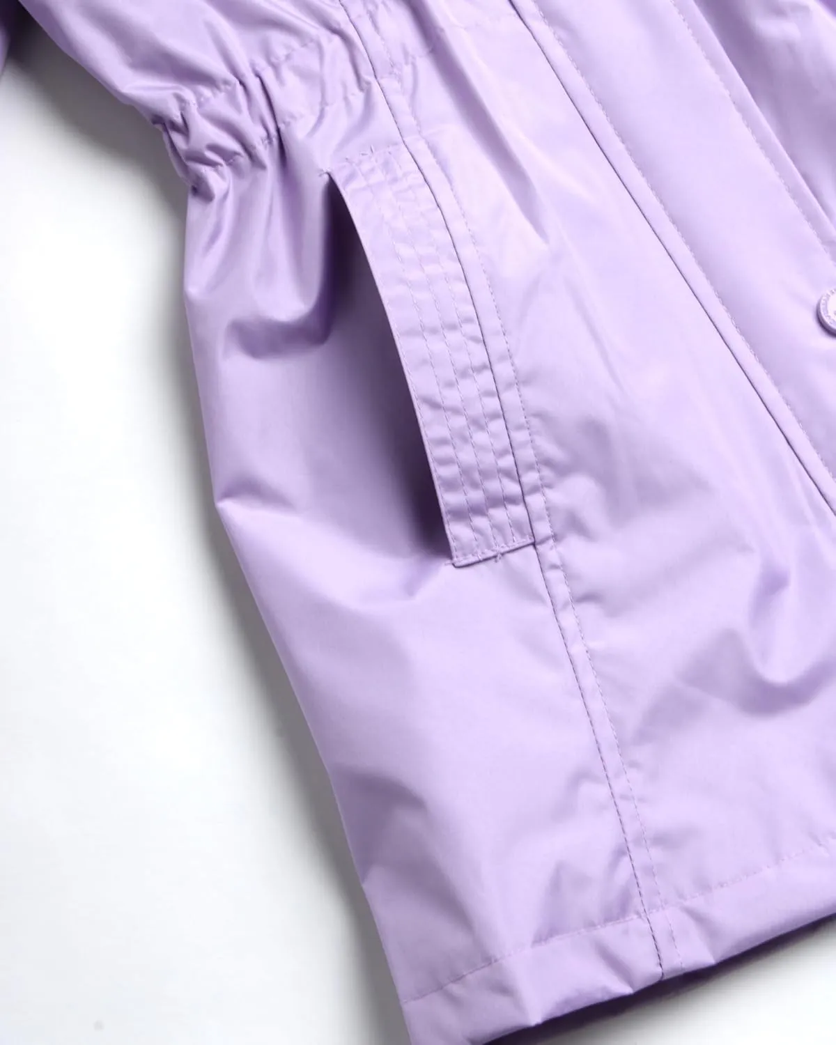 URBAN REPUBLIC Girls Rain Jacket - Lightweight Raincoat for Girls Slicker Shell Windbreaker Hooded Kids Raincoat (Size 7-16)