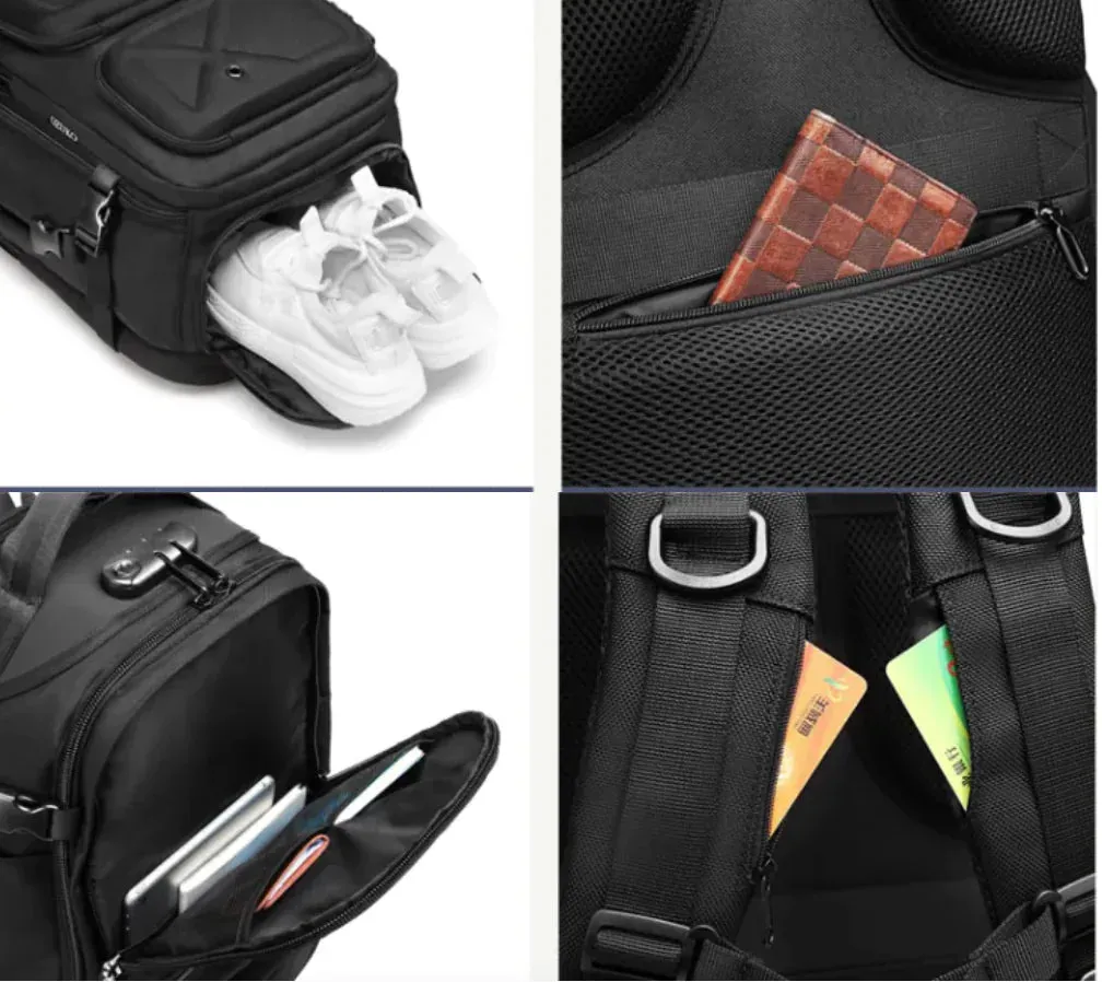 USB Waterproof Backpack for Travel