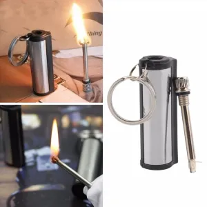 Useful Emergency Fire Starter Flint Match Lighter