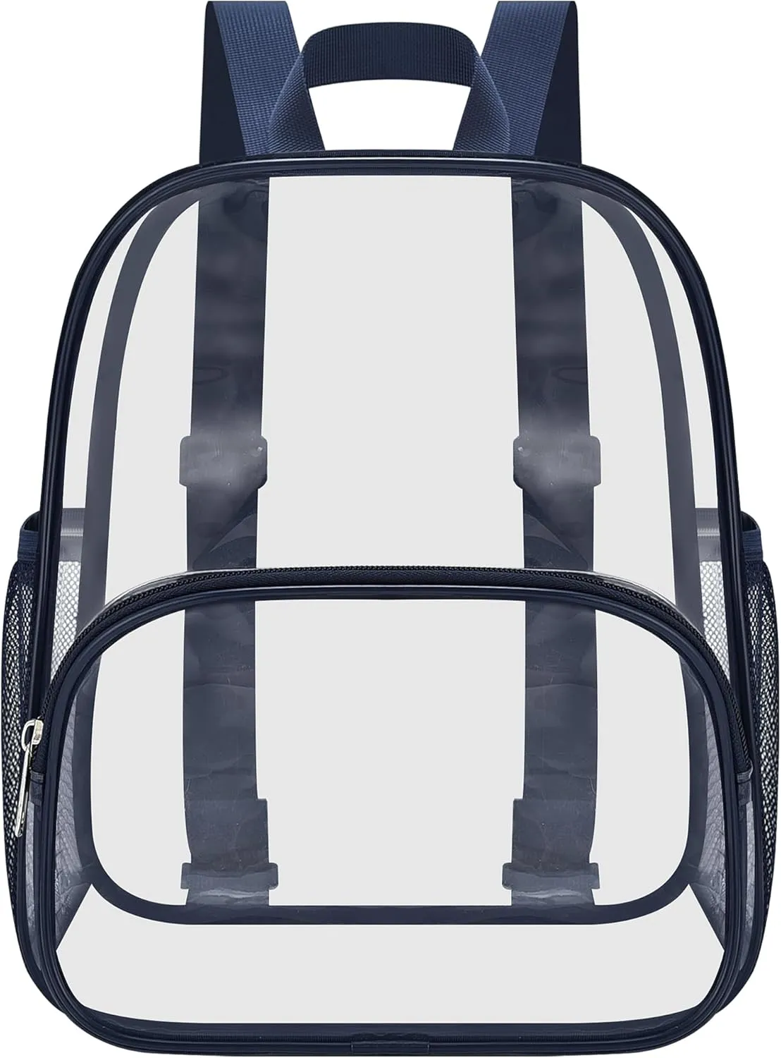 USPECLARE Clear Backpack for Stadium Events Small Clear Backpack 11.5x9.5x6 for Concert Sport Events Work Travel