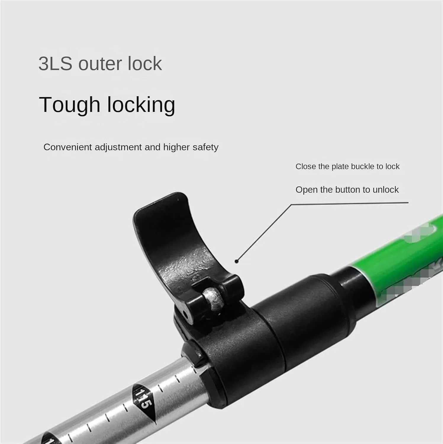 Walking Stick Hiking Poles Walking Trekking Poles Telescopic Ultralight for Hiking Camping Mountaining Backpacking Hiking Gear Trekking Poles