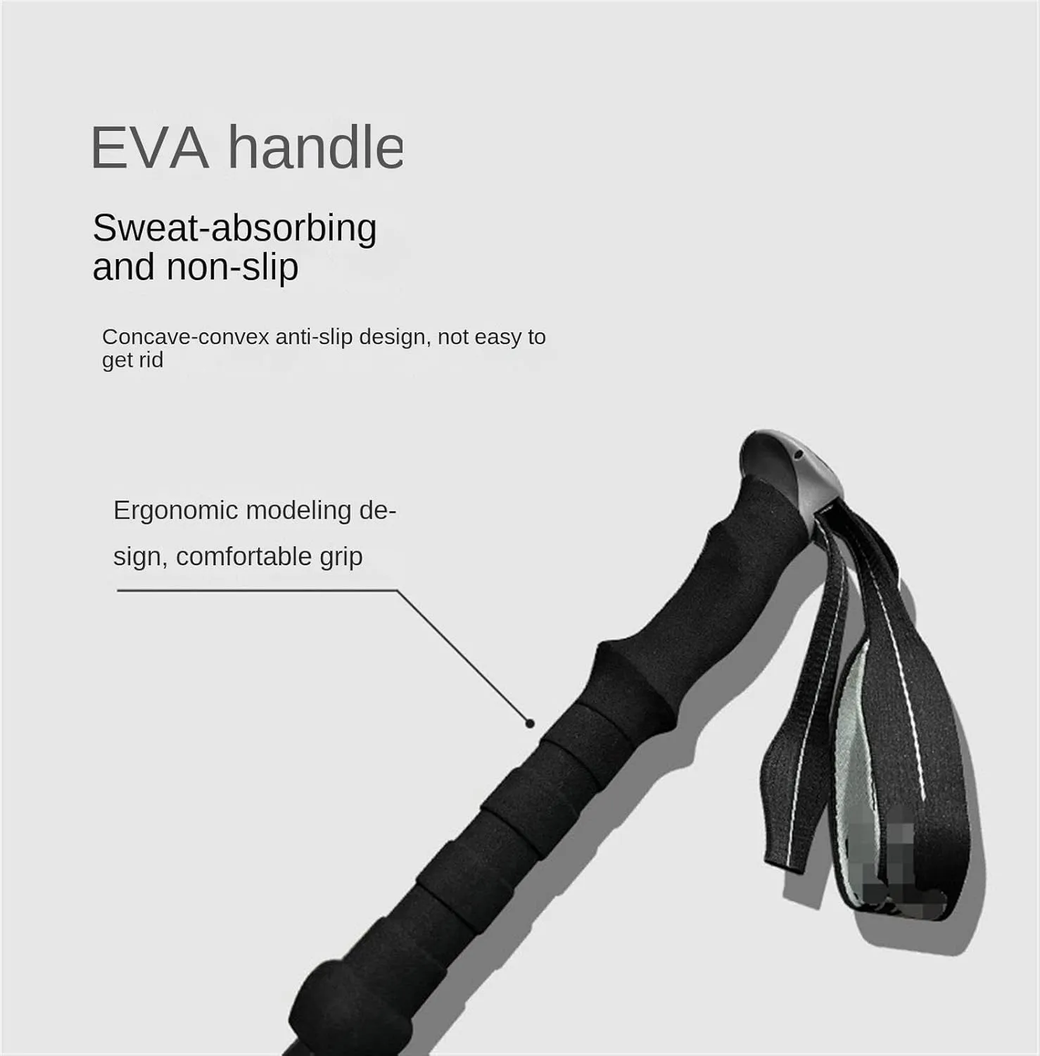 Walking Stick Hiking Poles Walking Trekking Poles Telescopic Ultralight for Hiking Camping Mountaining Backpacking Hiking Gear Trekking Poles