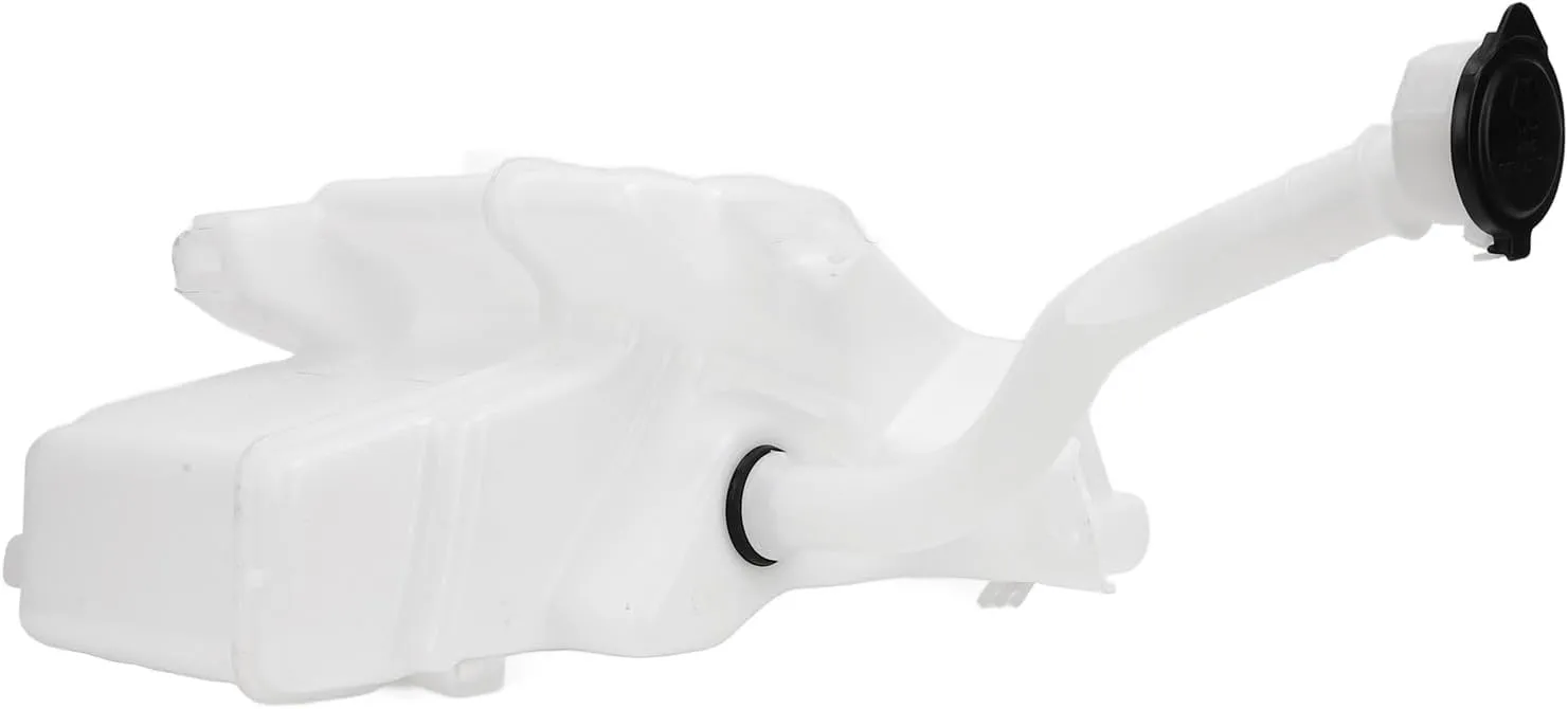 Washer Reservoir Leakproof Sturdy Plastic Front Washer Bottle with Filler Neck and Water Pipe Applicable for Car Owners