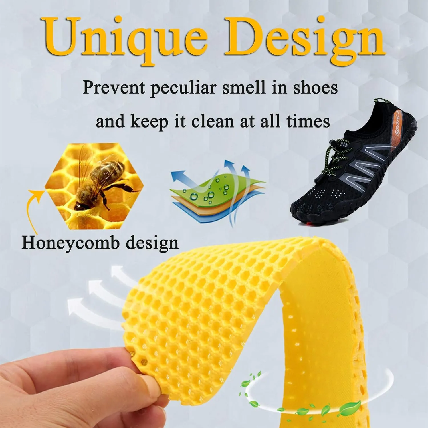 Water Shoes Men Women Barefoot Shoes Outdoor for Beach Aqua Swim Pool River Water Quick Dry Boating Fishing Diving Surfing with Yoga Aerobics