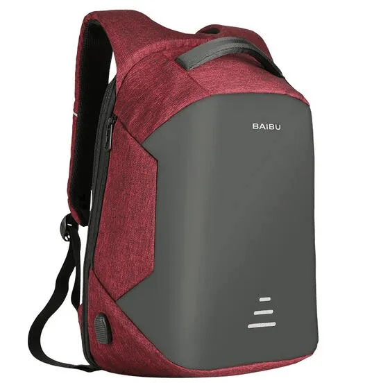 Waterproof Backpack with USB Charging