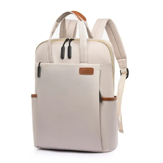 Waterproof Women Oxford Business Backpack / Rucksack