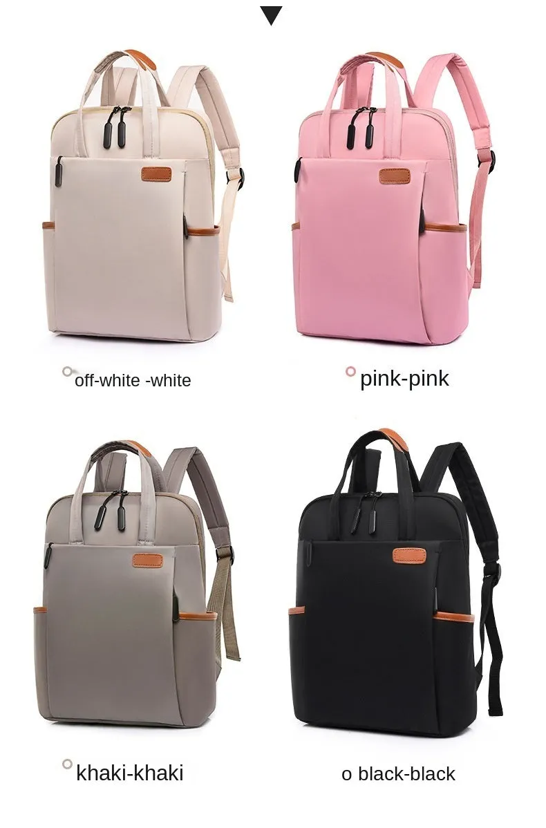Waterproof Women Oxford Business Backpack / Rucksack
