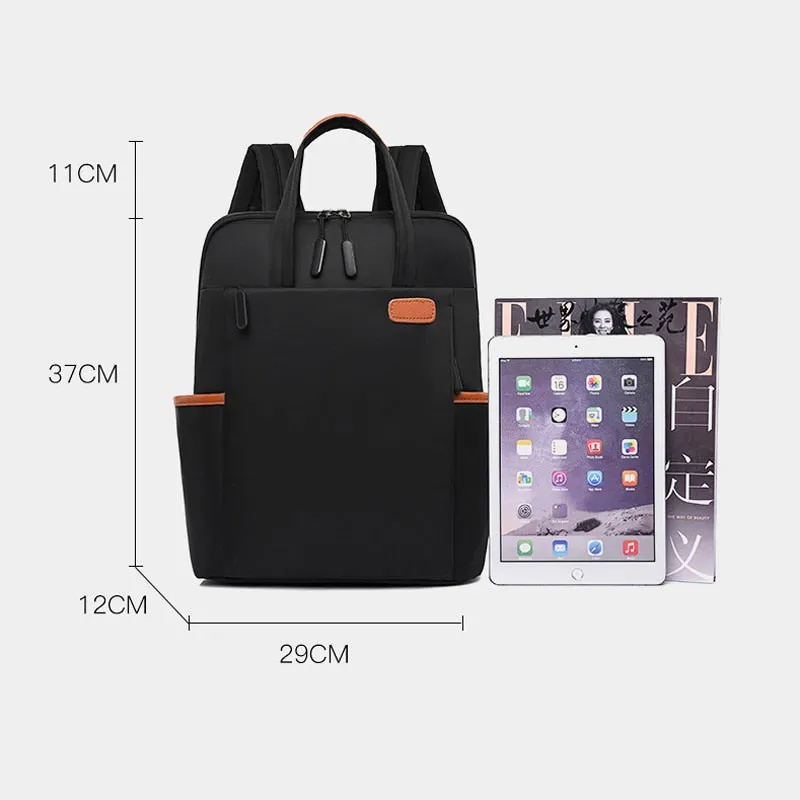 Waterproof Women Oxford Business Backpack / Rucksack