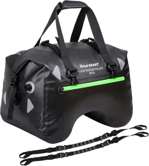 WILD HEART Dry Motorcycle Tail bag 70L/50L With Rope Straps and Inner Pocket Waterproof PVC 500D for Travel,Motorcycle and so on