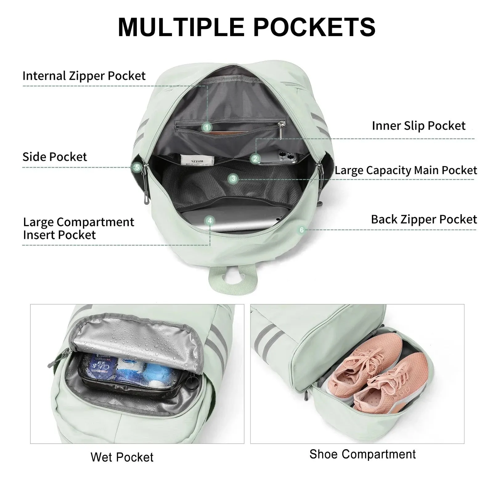 Women's Gym Backpack