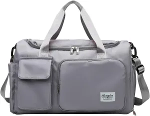 Womens Gym Bag with Shoes Compartment,28L Duffel Bag Men,Waterproof Gym Duffle Bag for Workout Travel Yoga Sports