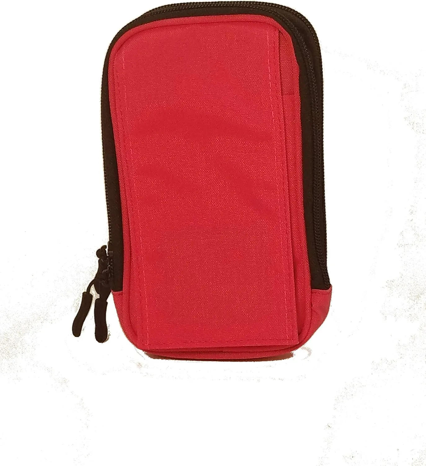 XL StrapPack Two Zipper Clip-On Pouch (Pink) - Travel Wallet, Backpack Pouch, Passport Holder