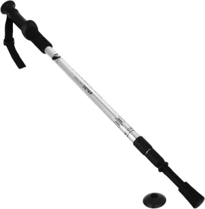 Yardwe Foldable Hiking Sticks for Seniors Adults Aluminum Carbon Trekking Poles with Comfortable Handle for Trekking Hiking Sticks with Anti-Shock