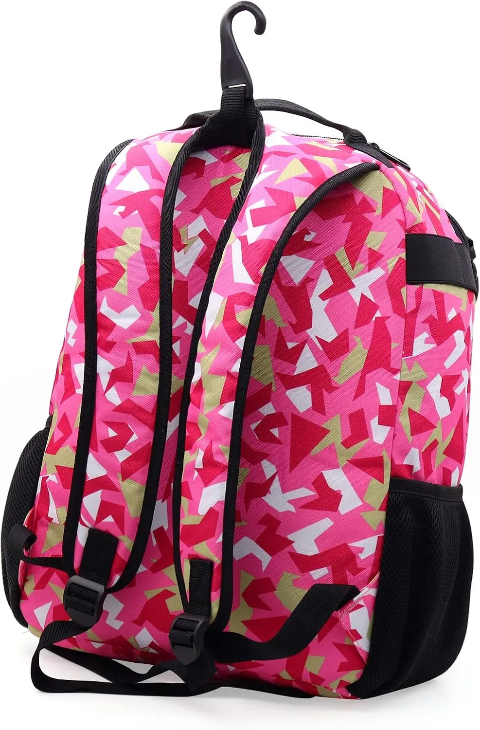 ZOEA Youth Baseball Bat Bag Backpack, T-Ball & Softball Equipment & Gear for Youth, Large Capacity Holds 2 Bats, Helmet, Gloves, Cleats, Helmet Holder and Includes Fence Hook